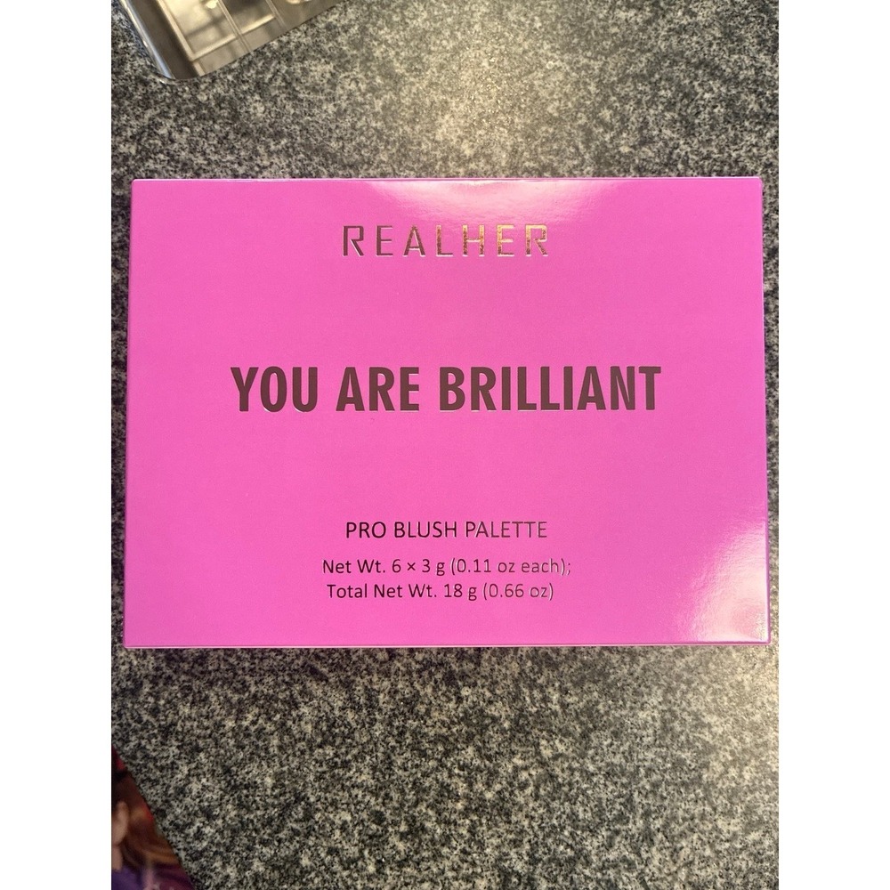 Realher‎ You Are Brilliant pro Blush Makeup Palette